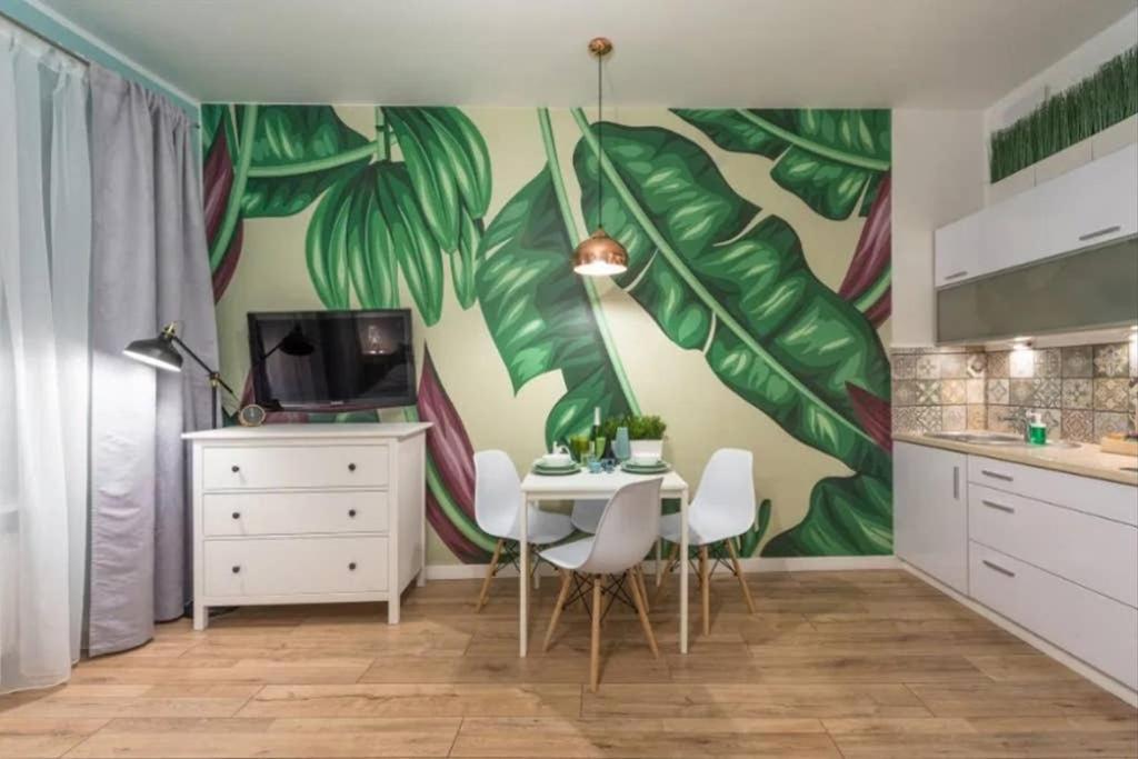 Cozy Modern Studio Green Apartment In Old Town Krakow Bagian luar foto