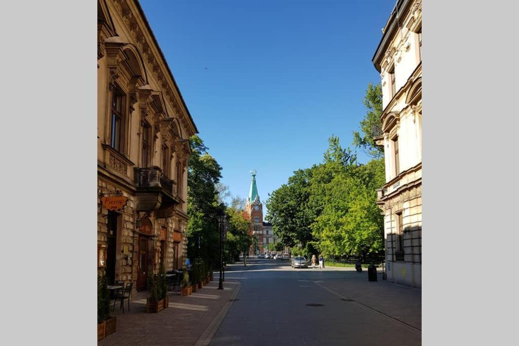 Cozy Modern Studio Green Apartment In Old Town Krakow Bagian luar foto