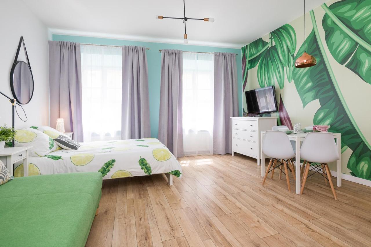 Cozy Modern Studio Green Apartment In Old Town Krakow Bagian luar foto