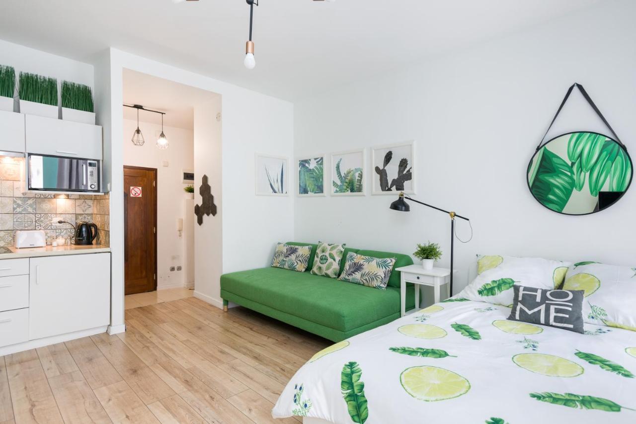 Cozy Modern Studio Green Apartment In Old Town Krakow Bagian luar foto