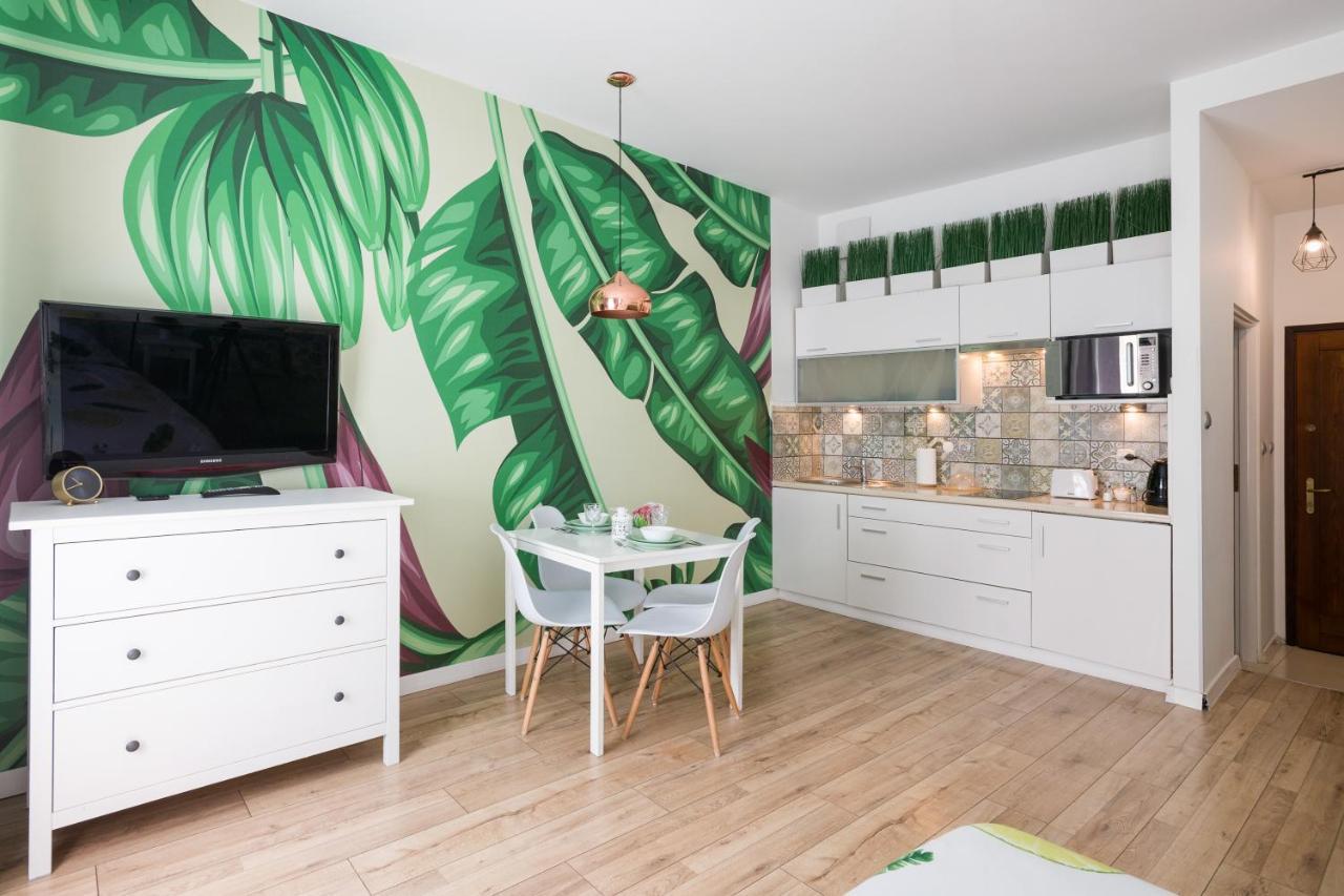 Cozy Modern Studio Green Apartment In Old Town Krakow Bagian luar foto
