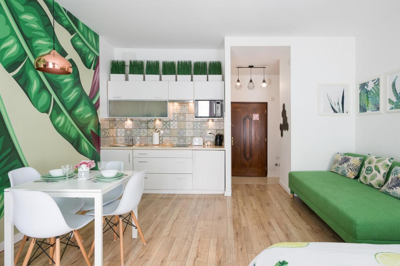 Cozy Modern Studio Green Apartment In Old Town Krakow Bagian luar foto